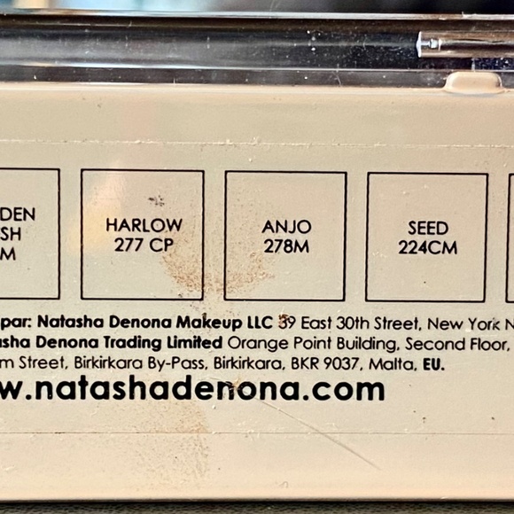 Natasha Denova mini glam palette; HOLD FOR FRANPHD - Picture 3 of 5